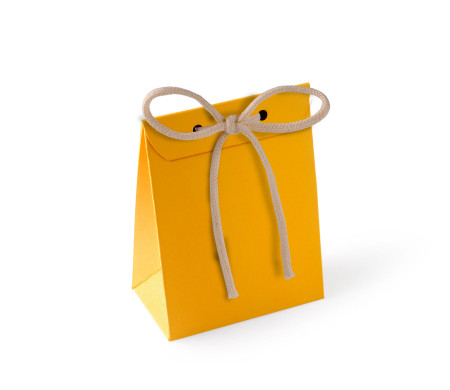 Sacchetto in cartone per regalare bonbon e caramelle