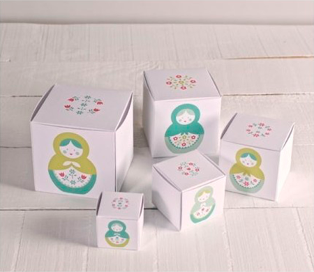 Kit de cajas Matrioskas