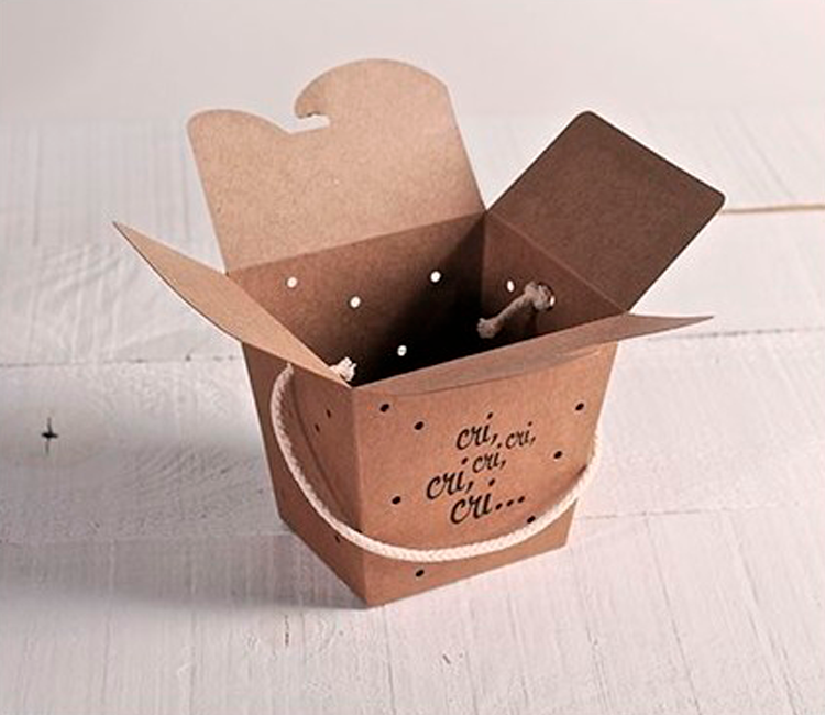 Scatola per Grilli/Insetti | SelfPackaging