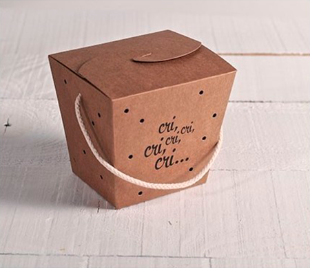Scatola per Grilli/Insetti | SelfPackaging