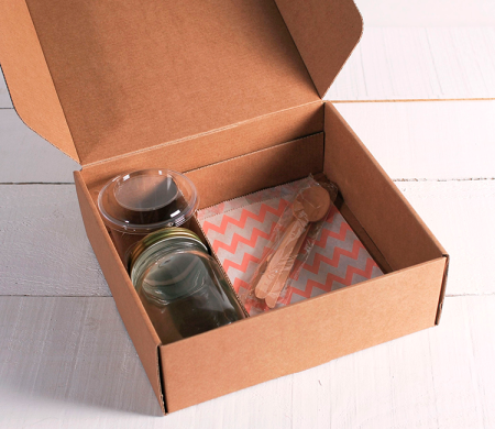 Verpackungskit für Frühstücke