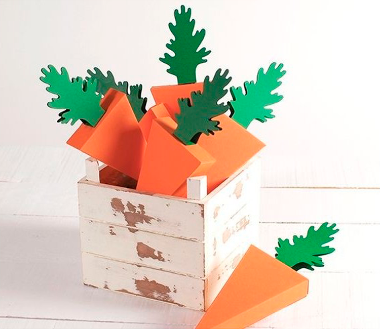 Caja Zanahoria para Fiestas Caja Zanahoria para Fiestas