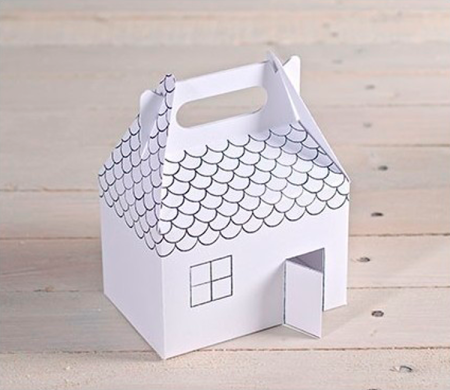 Schachtel-Kit zum Ausmalen