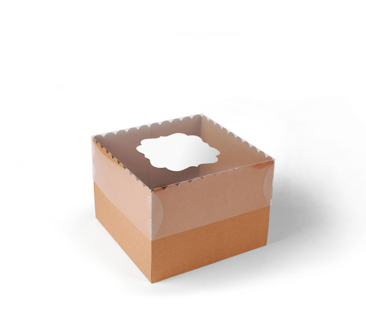 Caja para Tartas y Pasteles, con Tapa Transparente Caja para Tartas y Pasteles, con Tapa Transparente