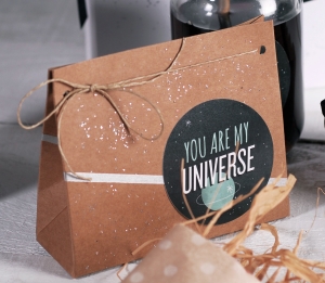 Space decoration gift bag