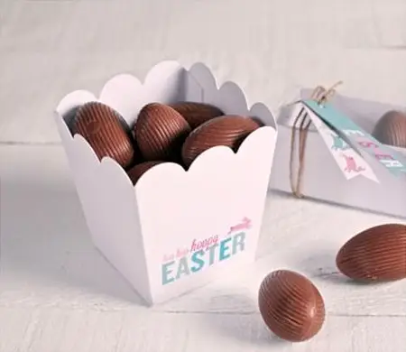 Scatole per uova di Pasqua...