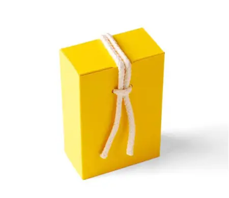 Cardboard Gift Box with a Very Original Fastener
