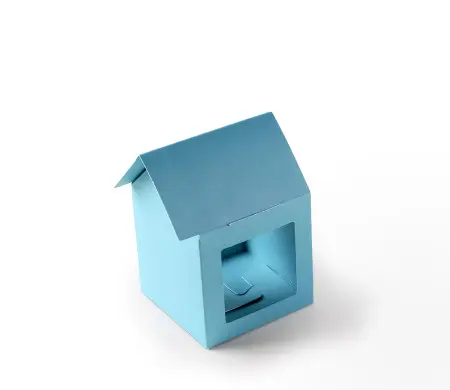 Casita de Cartón para Niños (para Pintar) | Selfpackaging