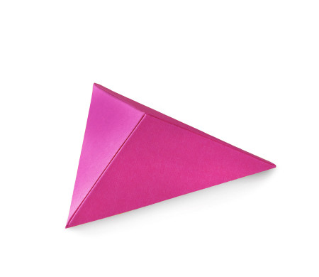 Triangular Cardboard Box