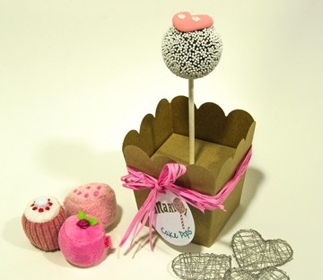 Boxes for a single cake pop