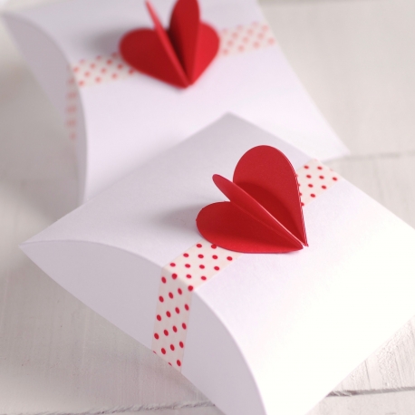 Cajita con corazón 3D para San Valentín