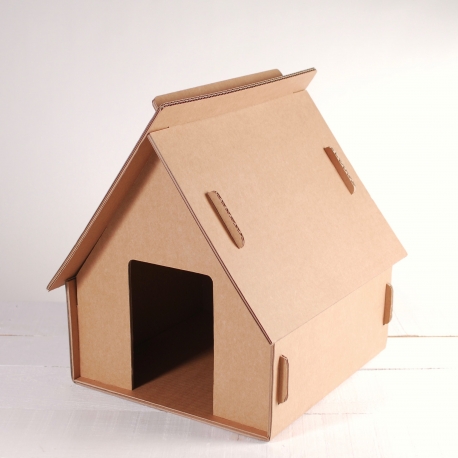 Cardboard house