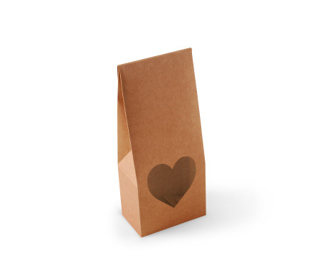 Box with window for food