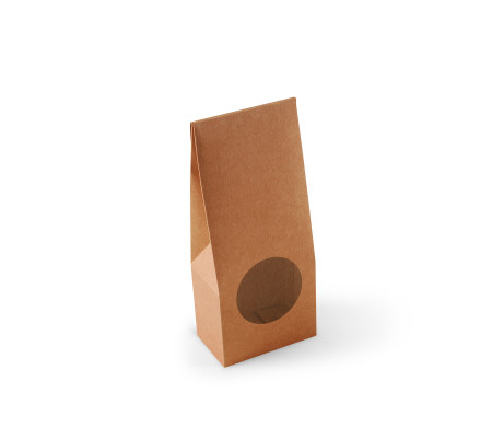 Box with window for food
