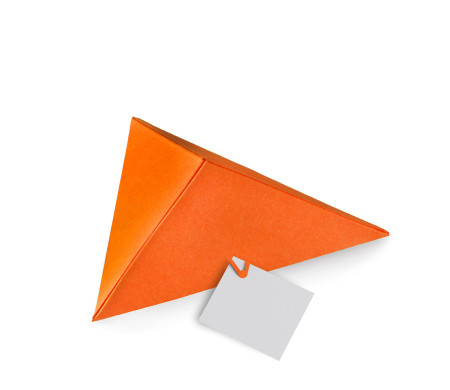 Originale Scatola Regalo Triangolare per Nozze ed Eventi