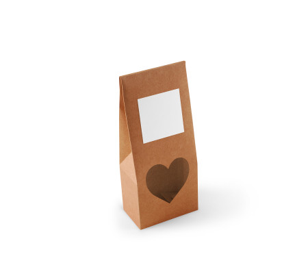 Box with window for food