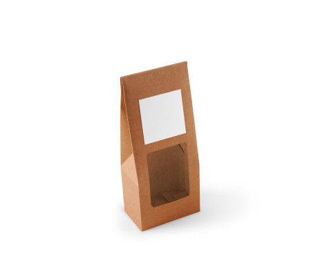 Boîte avec fenêtre pour la nourriture