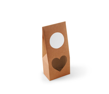 Box with window for food