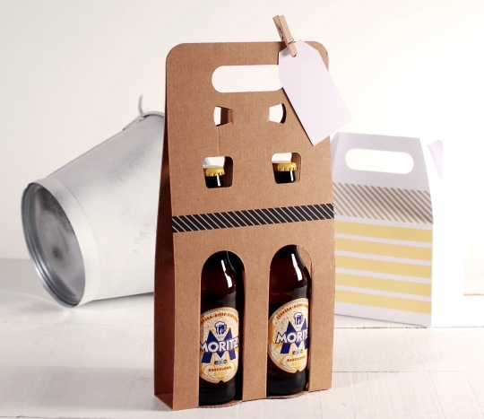 Decorated packaging for beers