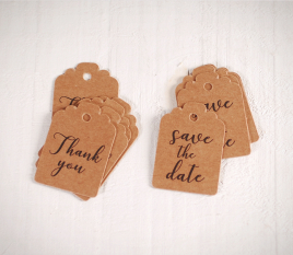 Labels for weddings 