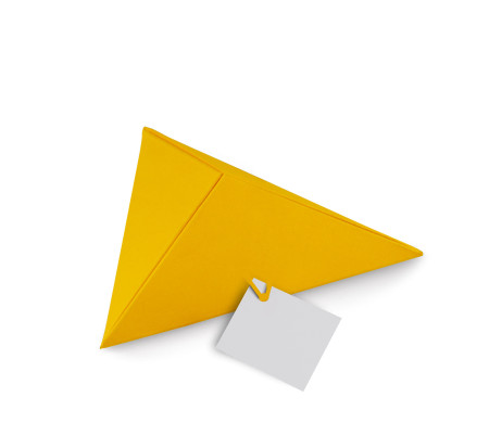 Caja Triangular de Cartón