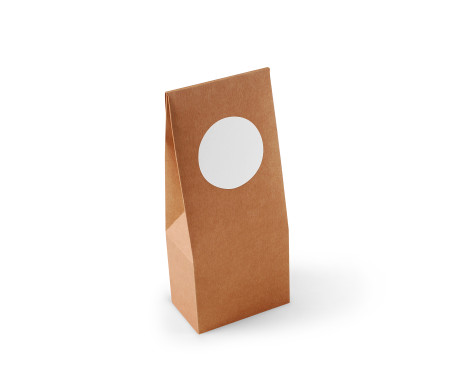 Box with window for food