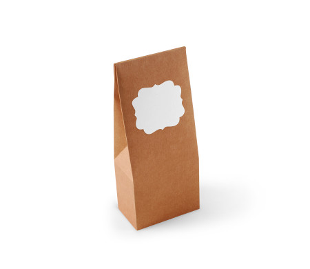 Caja con ventana para alimentación