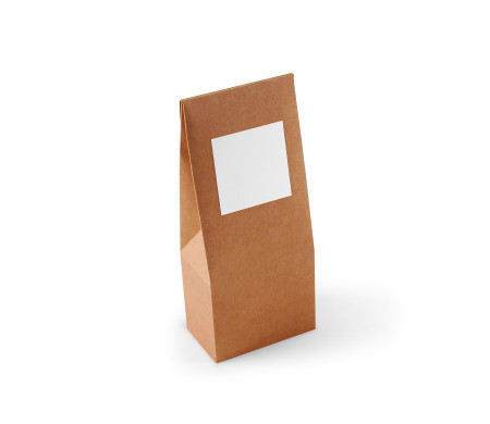 Caja con ventana para alimentación