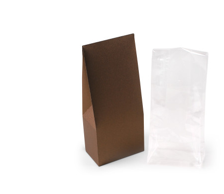 Caja con ventana para alimentación