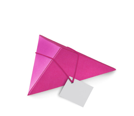 Caja Triangular de Cartón