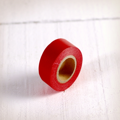 Washi tape mini rosso