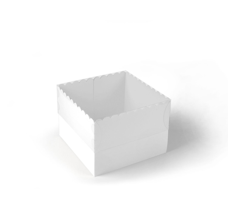 Caja para Tartas y Pasteles, con Tapa Transparente Caja para Tartas y Pasteles, con Tapa Transparente