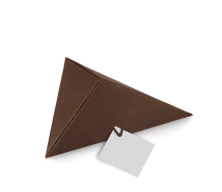 Caja Triangular de Cartón