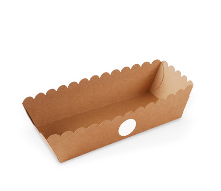 Tray for hot dogs and cakes