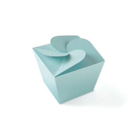 Boîte pour crèmes, originale en forme de fleur 