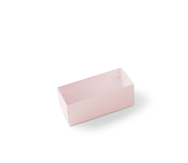 Caja para Macarons con Faja transparente Caja para Macarons con Faja transparente