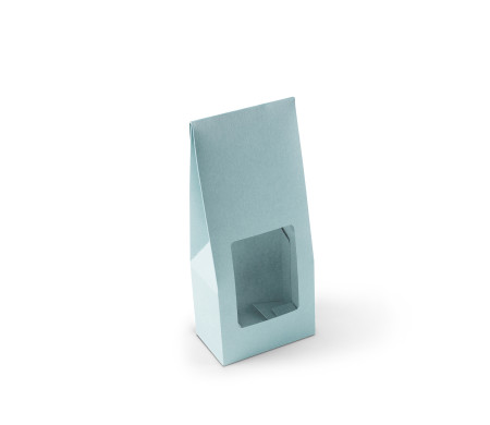 Caja con ventana para alimentación