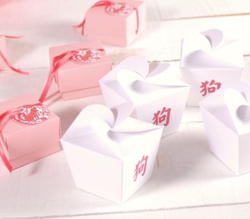 Printed Chinese noodles box
