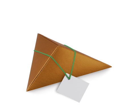 Triangular Cardboard Box