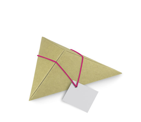 Originale Scatola Regalo Triangolare per Nozze ed Eventi