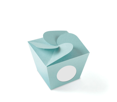 Boîte pour crèmes, originale en forme de fleur 