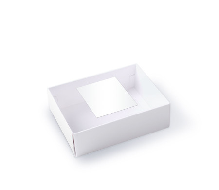 Caja para Macarons con Faja transparente