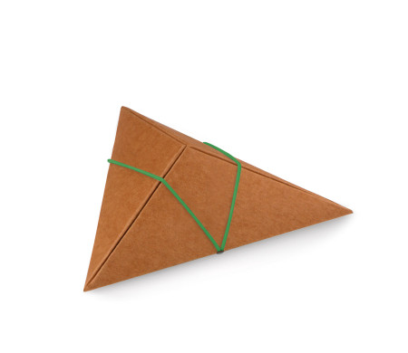 Triangular Cardboard Box