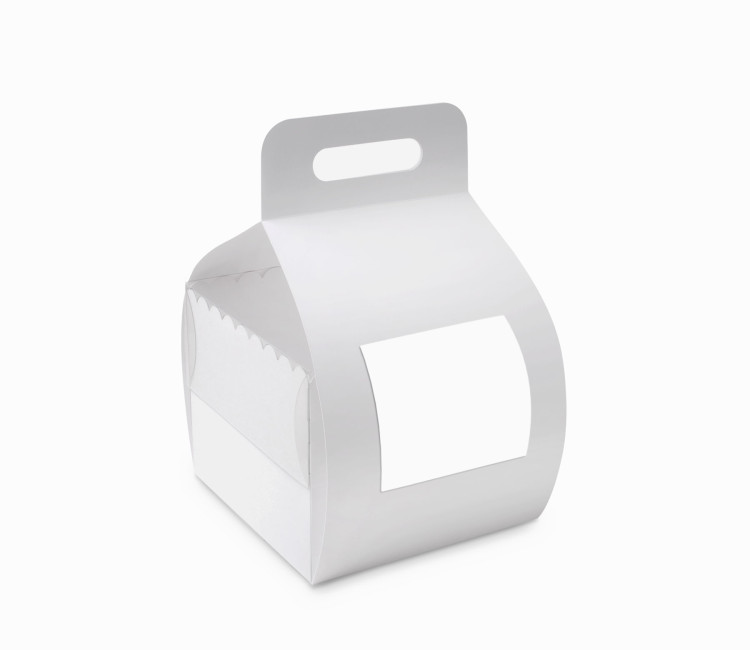 Caja para Tartas y Pasteles, con Asa y Tapa
