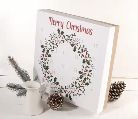 Calendaro de Adviento para rellenar