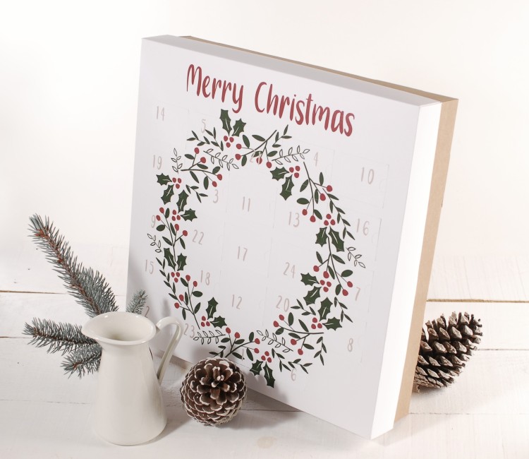 Adventskalender zum Ausfüllen