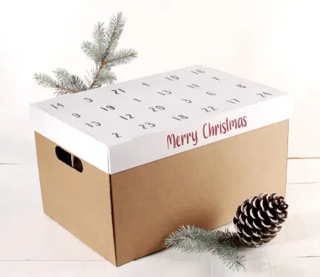 Calendario Avvento in Legno | SelfPackaging