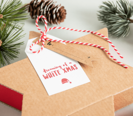 Etiquetas de regalos de Navidad