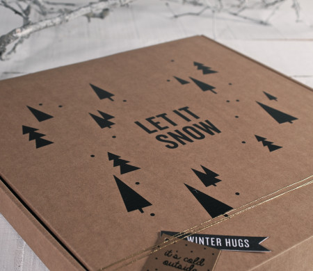 Adesivo Vinile Let it Snow | SelfPackaging