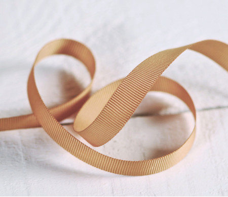 Nastro Grosgrain Dorato | SelfPackaging